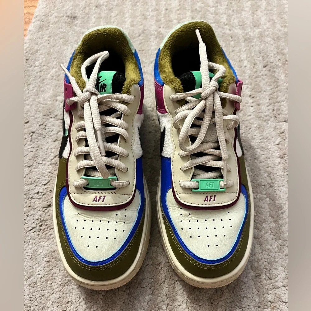 color platform Nike air forces - Picture 2 of 5